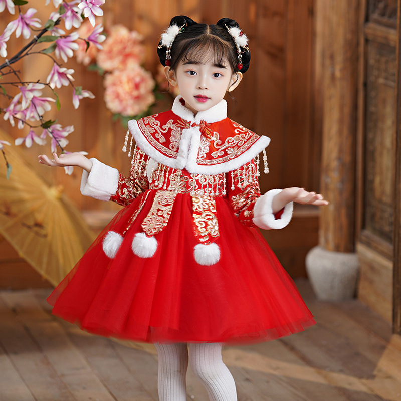 Baby Clothing Quilt - 레드 소녀 중국 새해 의류 새로운