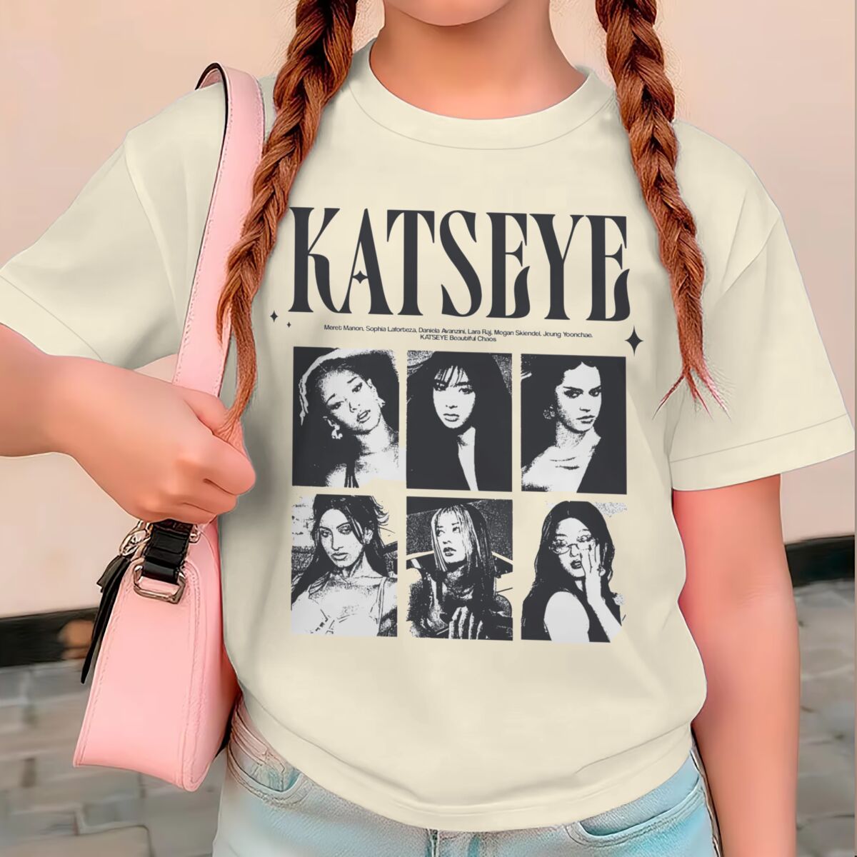 Baby Clothing Essentials - KATSEYE 프린트 여름 탑 소녀 Y2K