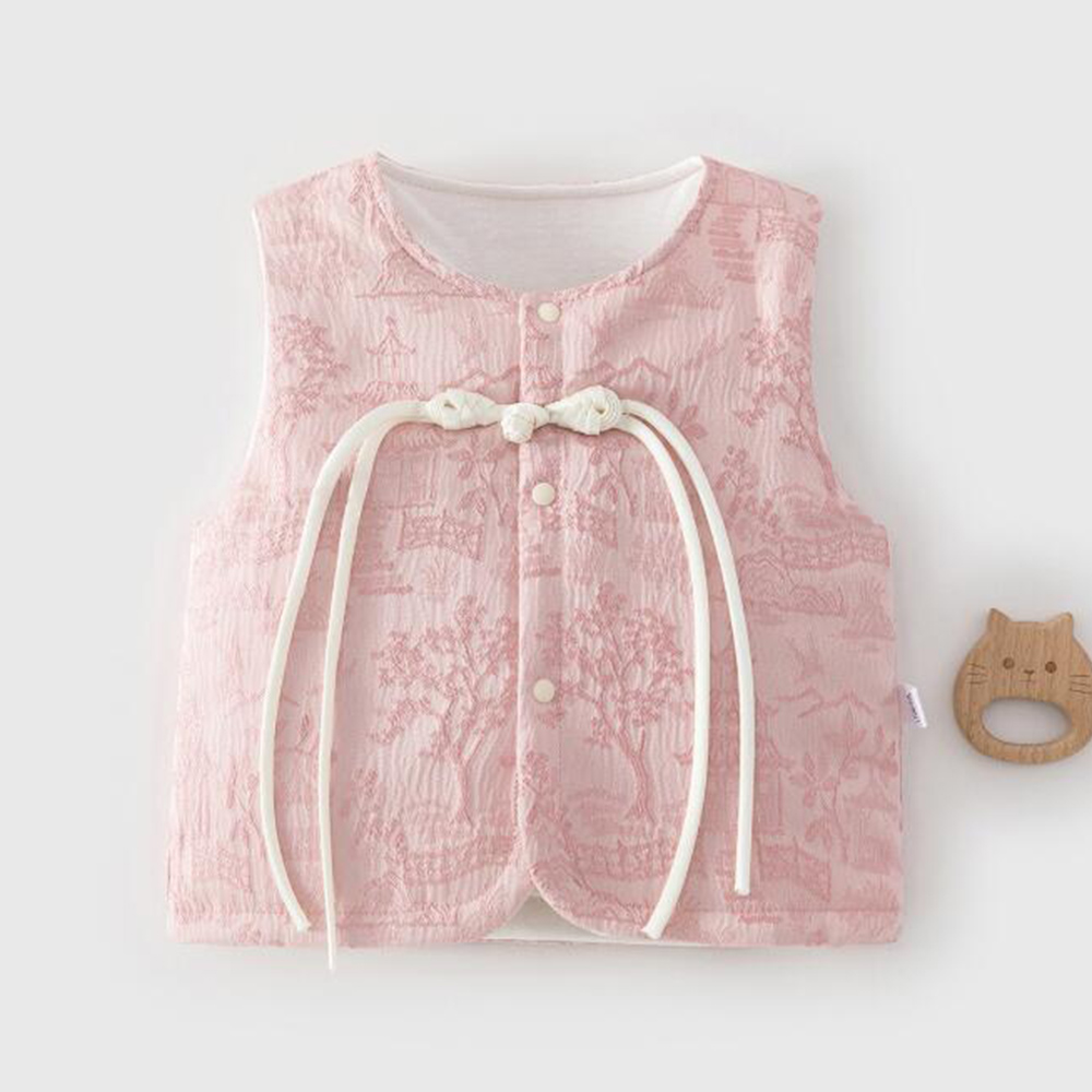 Baby Clothing Quilt - 아기 중국 설날 조끼 퀼팅 따뜻한