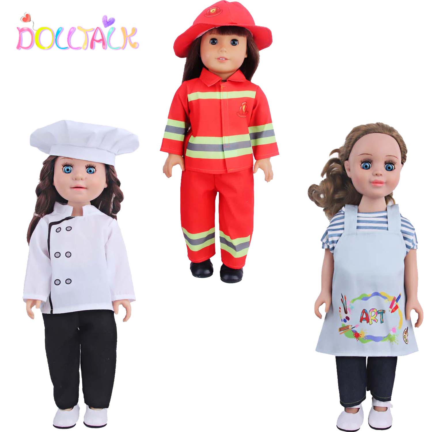 Baby Clothing Essentials - 롤 플레잉 미국 18 인치 소녀