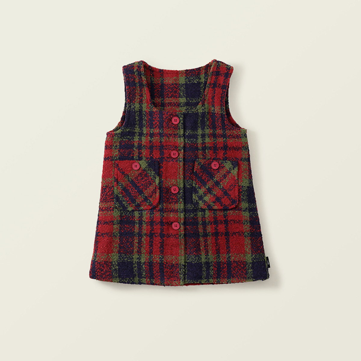 Baby Clothing Quilt - 아기 소녀 격자 무늬 드레스 키즈