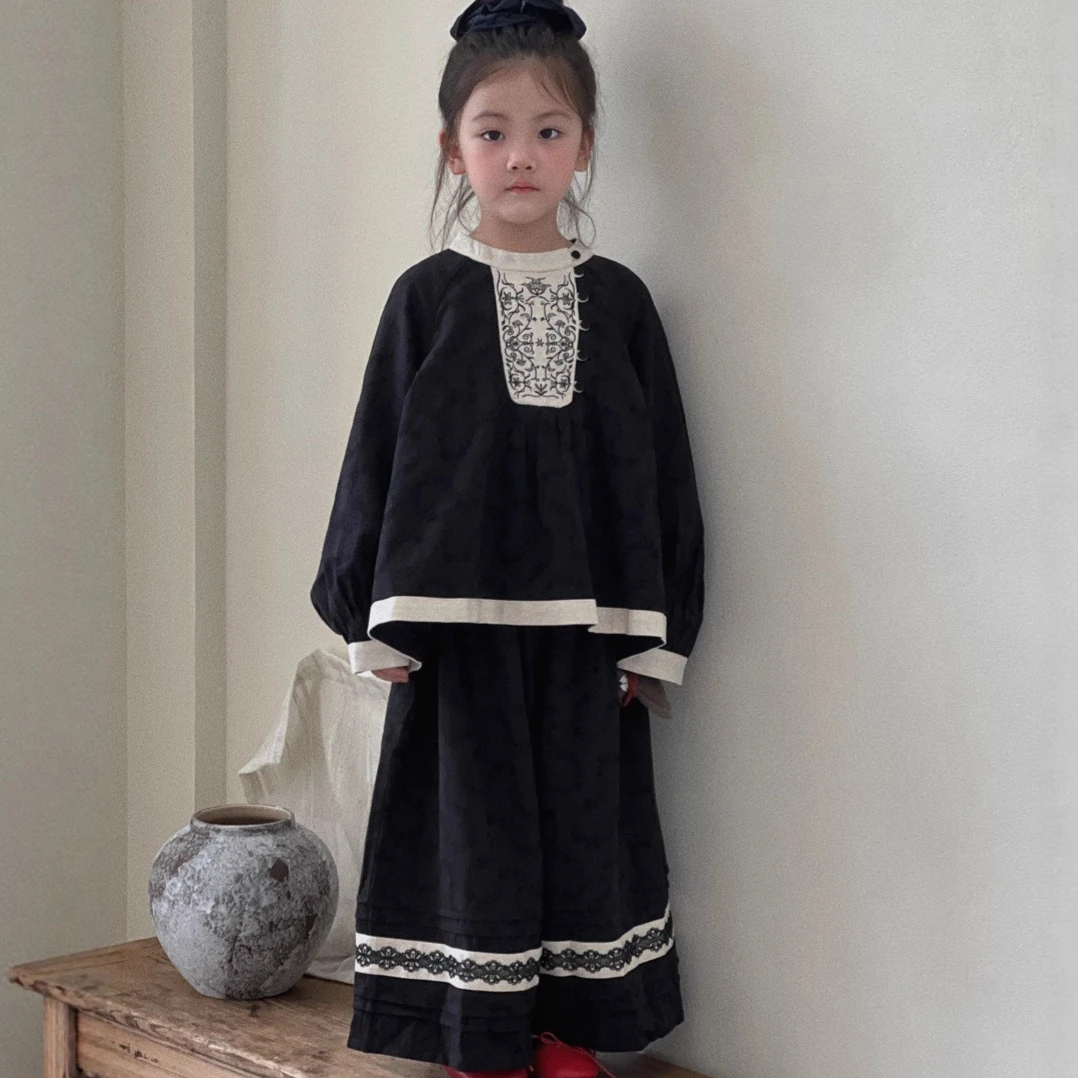 2025년 가을 신상 여아 정장, 한국 스타일 아동복, - Baby Clothing Industry 리뷰 및 가격