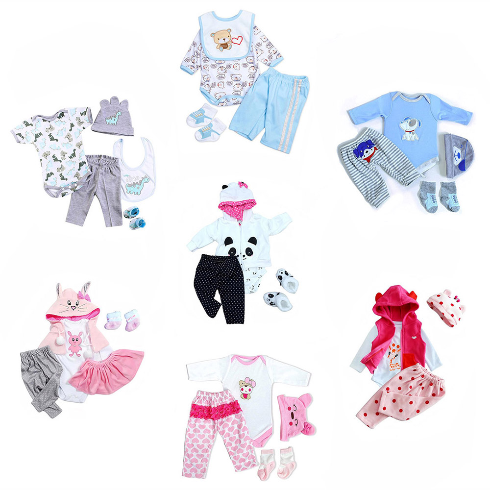 아기 여아 남아 인형 옷, 50-55cm 실제 신생아  - Baby Clothing Essentials 리뷰 및 가격