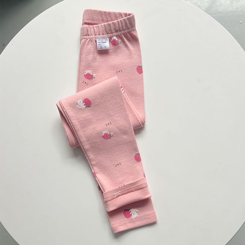 여자 레깅스 가을 겨울 바지 어린이를위한 두꺼운 면화  - Baby Clothing Winter 리뷰 및 가격
