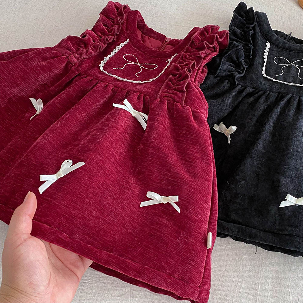 여아 크리스마스 드레스 민소매 누빔 따뜻한 겨울 아동  - Baby Clothing Quilt 리뷰 및 가격