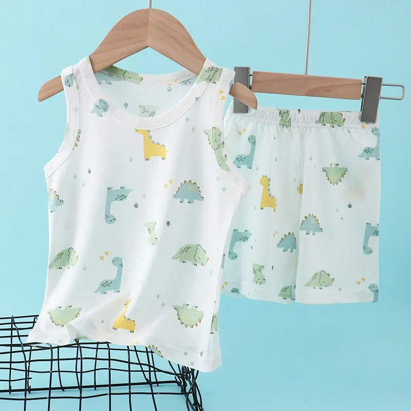 어린이 대나무 면 조끼 정장 여름 얇은 민소매 옷 귀여 - Baby Clothing Essentials 리뷰 및 가격