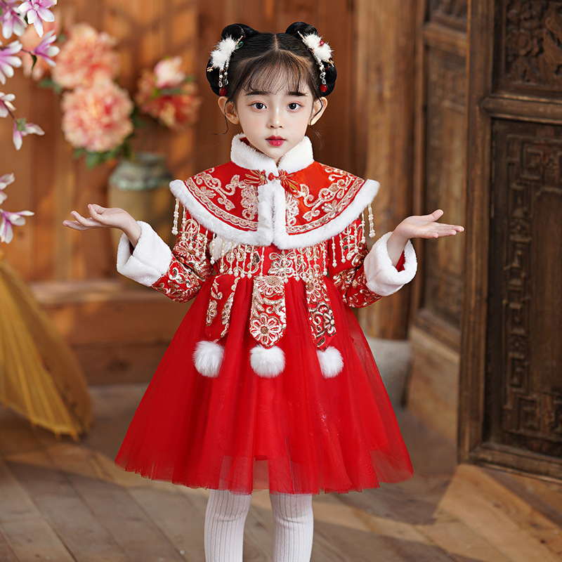 레드 소녀 중국 새해 의류 새로운 도착 어린이 Hanf - Baby Clothing Quilt 리뷰 및 가격