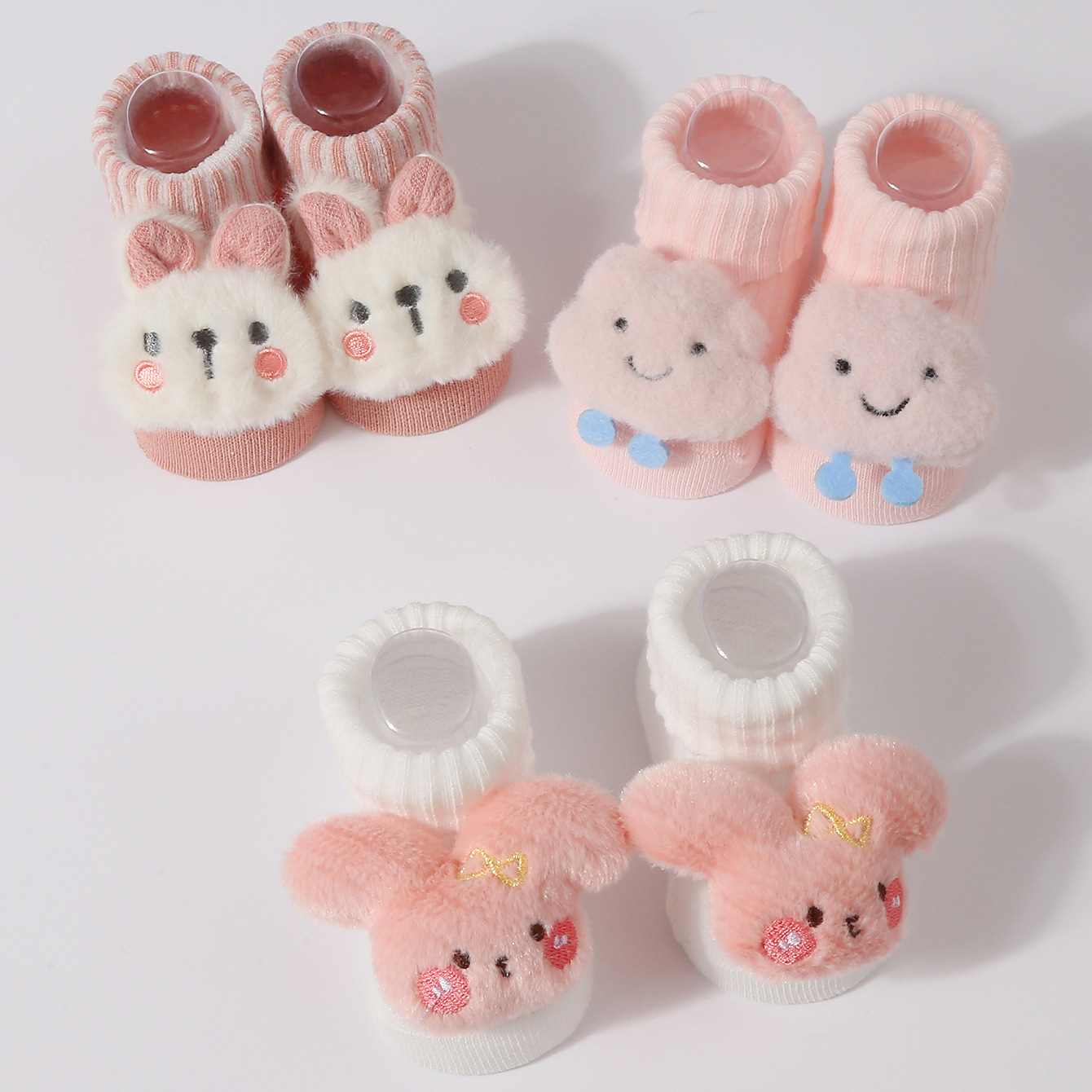 3 짝/대 아기 양말 소녀 소년 신생아 액세서리 만화  - Baby Clothing Essentials 리뷰 및 가격