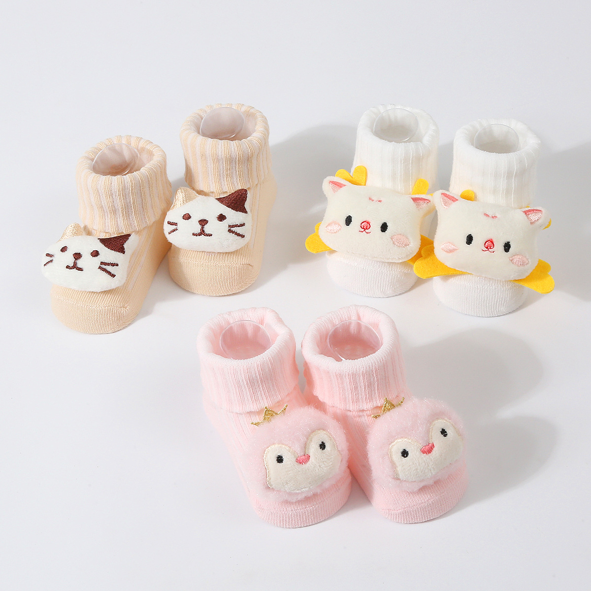 3 짝/대 아기 양말 소녀 소년 신생아 액세서리 만화  - Baby Clothing Essentials 리뷰 및 가격