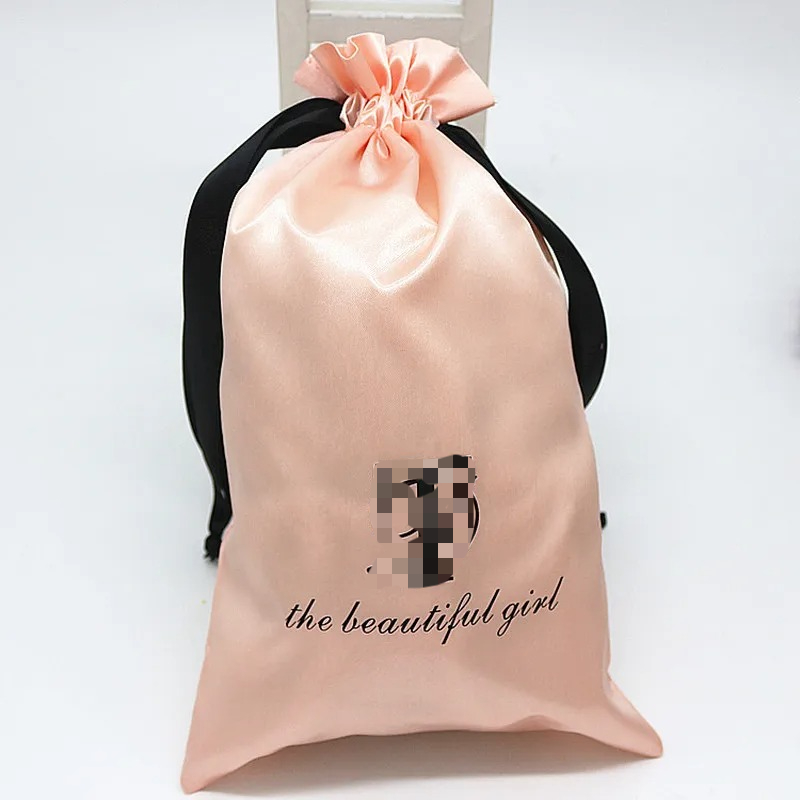 20PCS 아기 핑크 실크 새틴 주머니 머리 확장/가  - Baby Clothing Bag 리뷰 및 가격