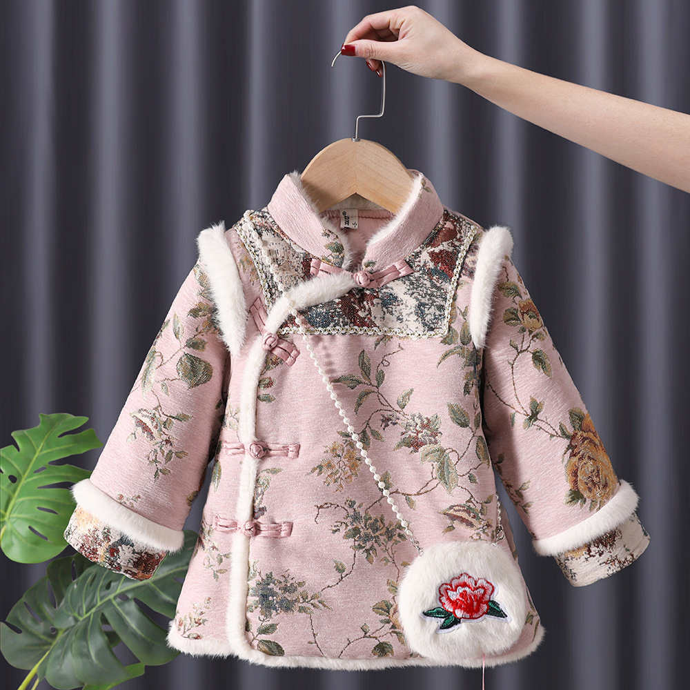 겨울 아기 ​​소녀 Hanfu 키즈 공주 당나라 Che - Baby Clothing Winter 리뷰 및 가격