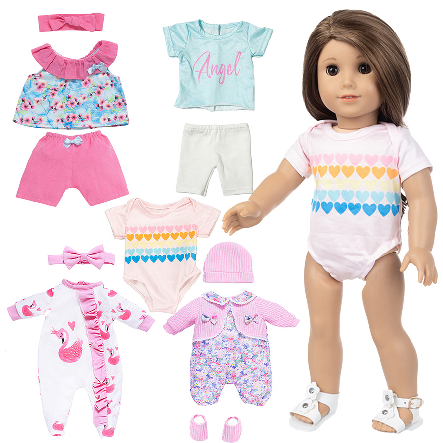 18 인치 다시 태어난 인형을위한 인형 옷 45cm 신 - Baby Clothing Essentials 리뷰 및 가격