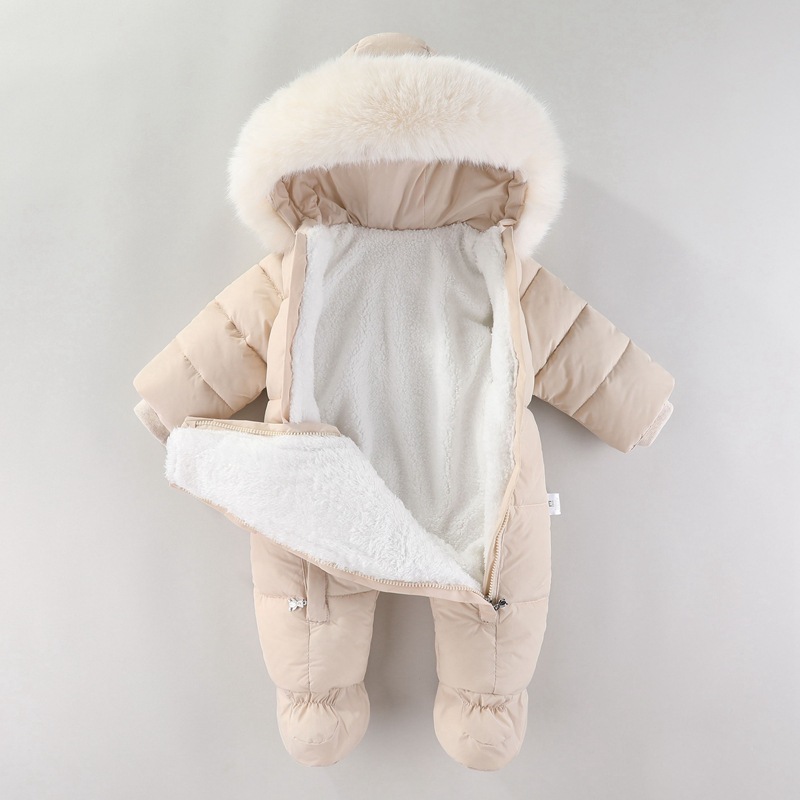 장갑과 겨울 신생아 아기 Romper 따뜻한 아기 소녀 - Baby Clothing Winter 리뷰 및 가격