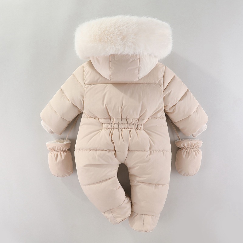 장갑과 겨울 신생아 아기 Romper 따뜻한 아기 소녀 - Baby Clothing Winter 리뷰 및 가격