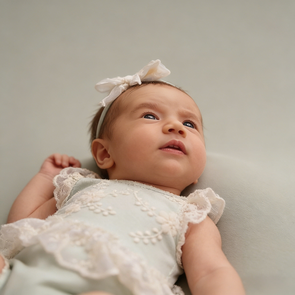 기발한 신생아 여아 파스텔 그린 레이스 플러터 롬퍼 꽃 - Baby Clothing Essentials 리뷰 및 가격