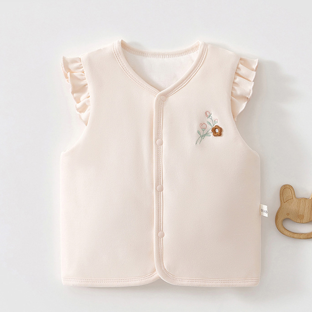 아기 소녀 조끼 퀼트 따뜻한 가을 겨울 유아 의류 프릴 - Baby Clothing Quilt 리뷰 및 가격