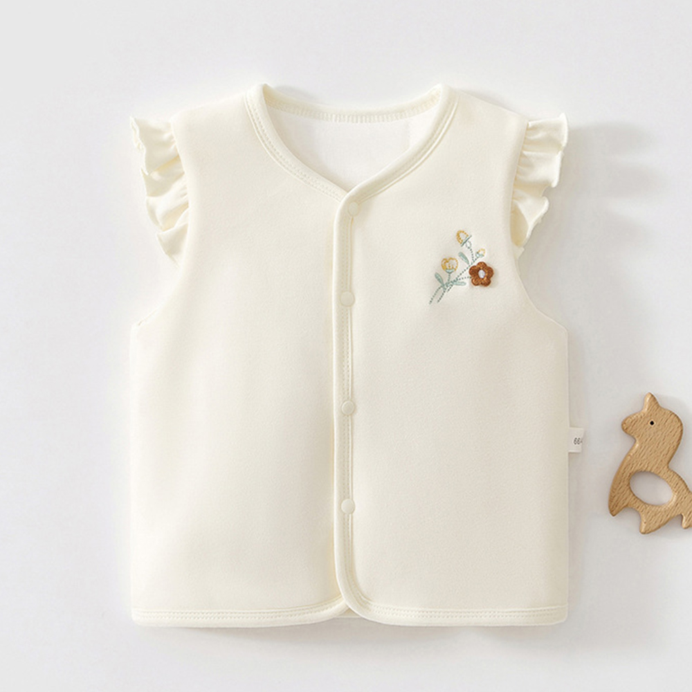 아기 소녀 조끼 퀼트 따뜻한 가을 겨울 유아 의류 프릴 - Baby Clothing Quilt 리뷰 및 가격